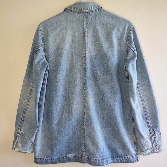 Madewell Blue Utility Jacket - Picture 7 of 13
